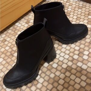 Sorel Black Heeled Boots